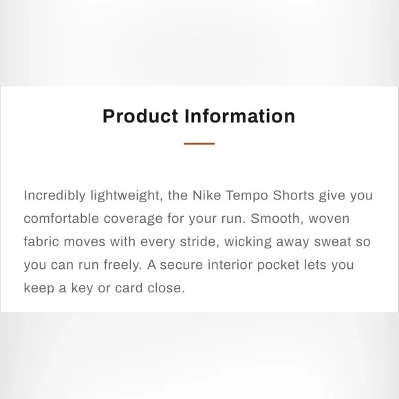 NWOT Nike Tempo brief-lined running shorts - Picture 8 of 11